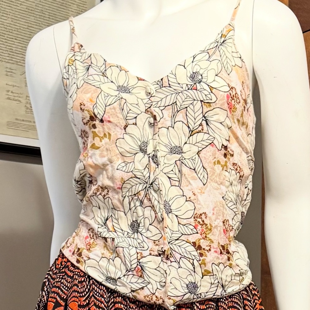 Sm summer camisole strap blouse